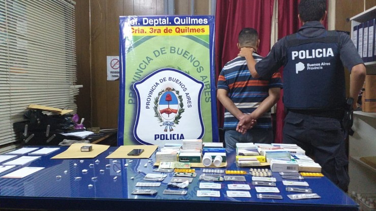 Atraparon a un enfermero dealer en Ezpeleta